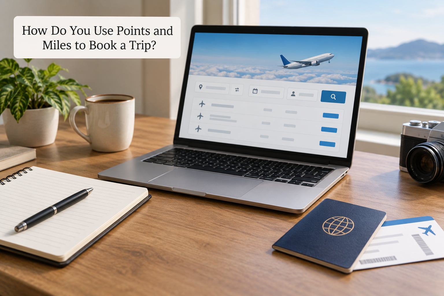 How Do You Use Points and Miles to Book a Trip?