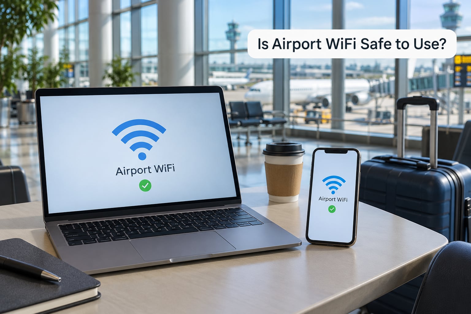 Is Airport WiFi Safe to Use?