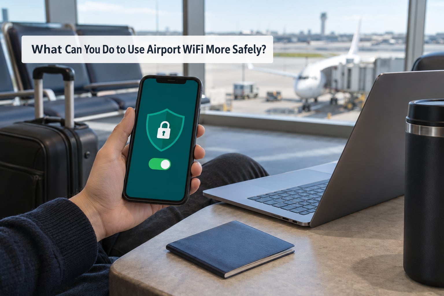 What Can You Do to Use Airport WiFi More Safely?