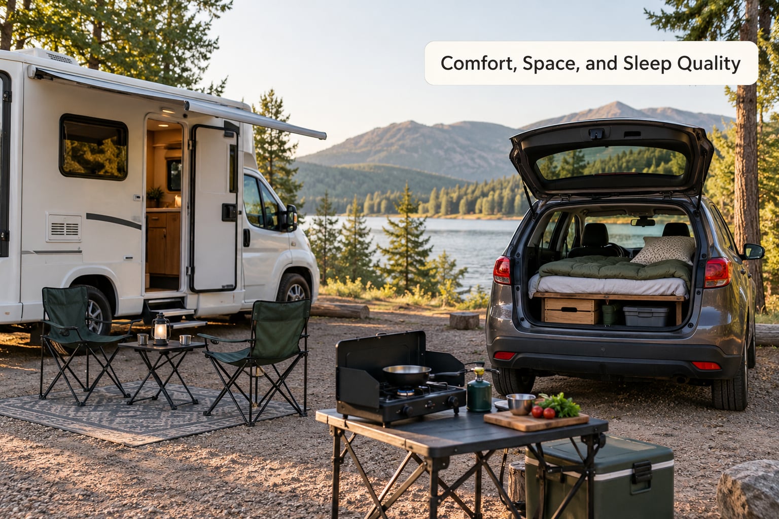 Comfort, Space, and Sleep Quality