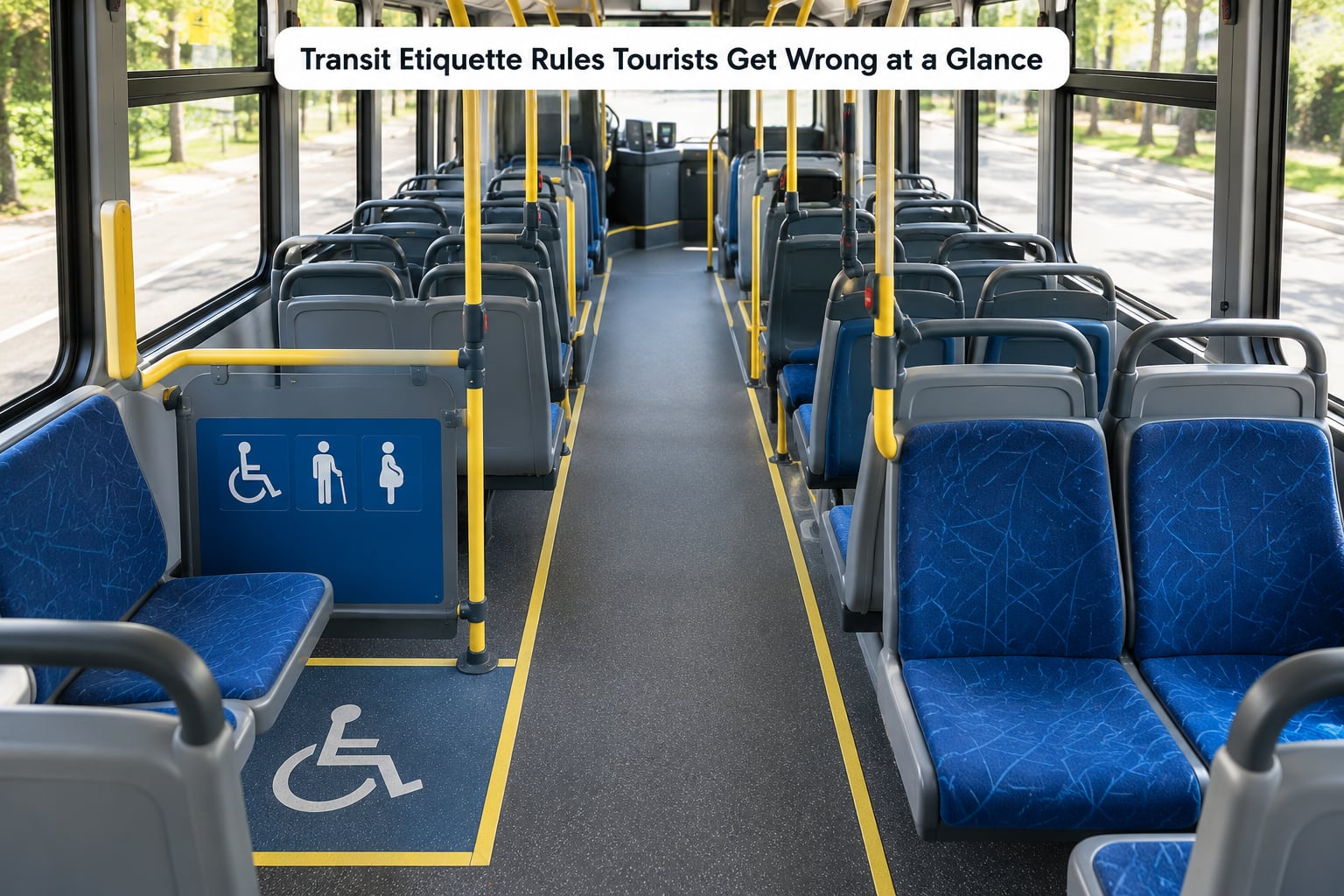 Transit Etiquette Rules Tourists Get Wrong at a Glance