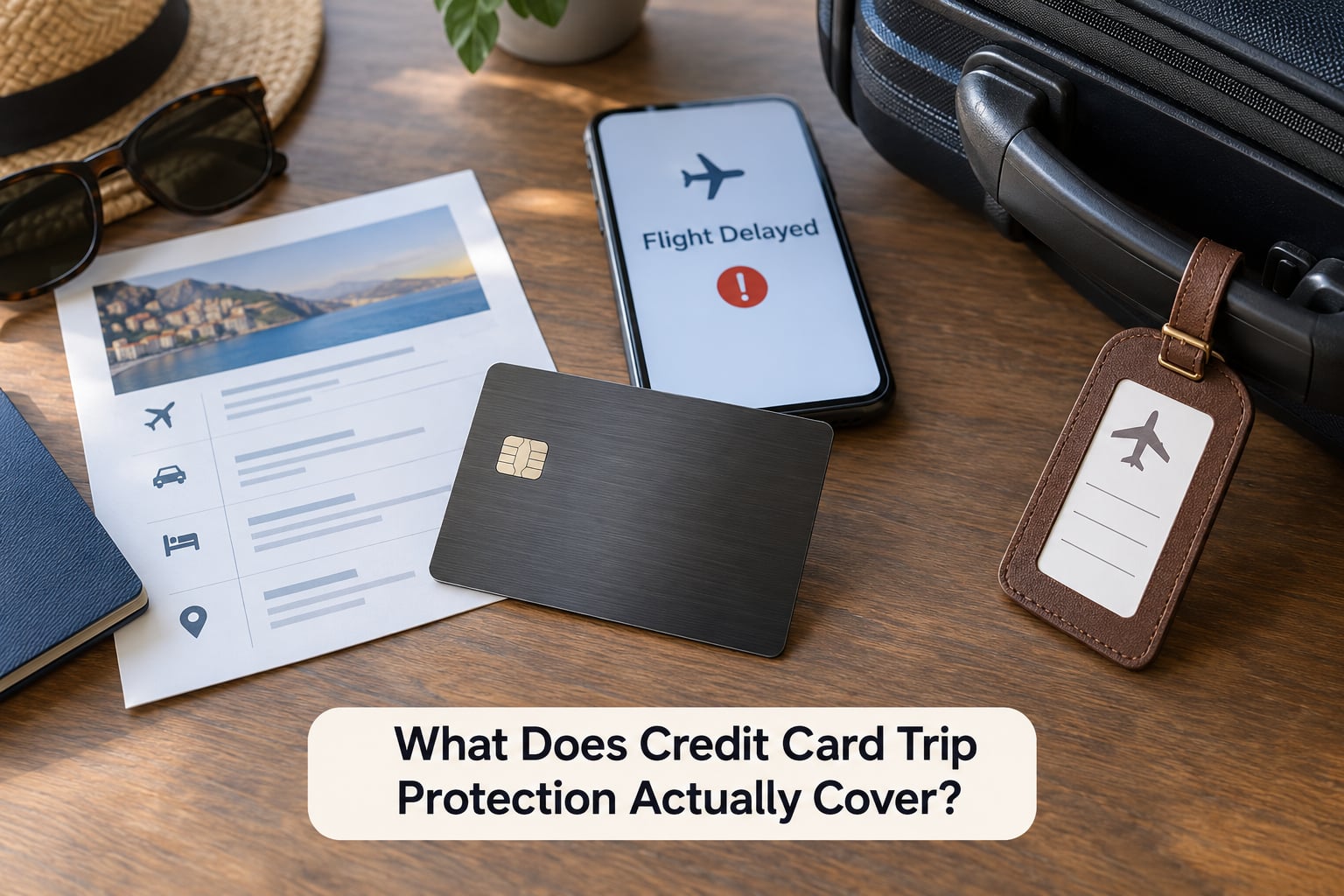 What Does Credit Card Trip Protection Actually Cover?