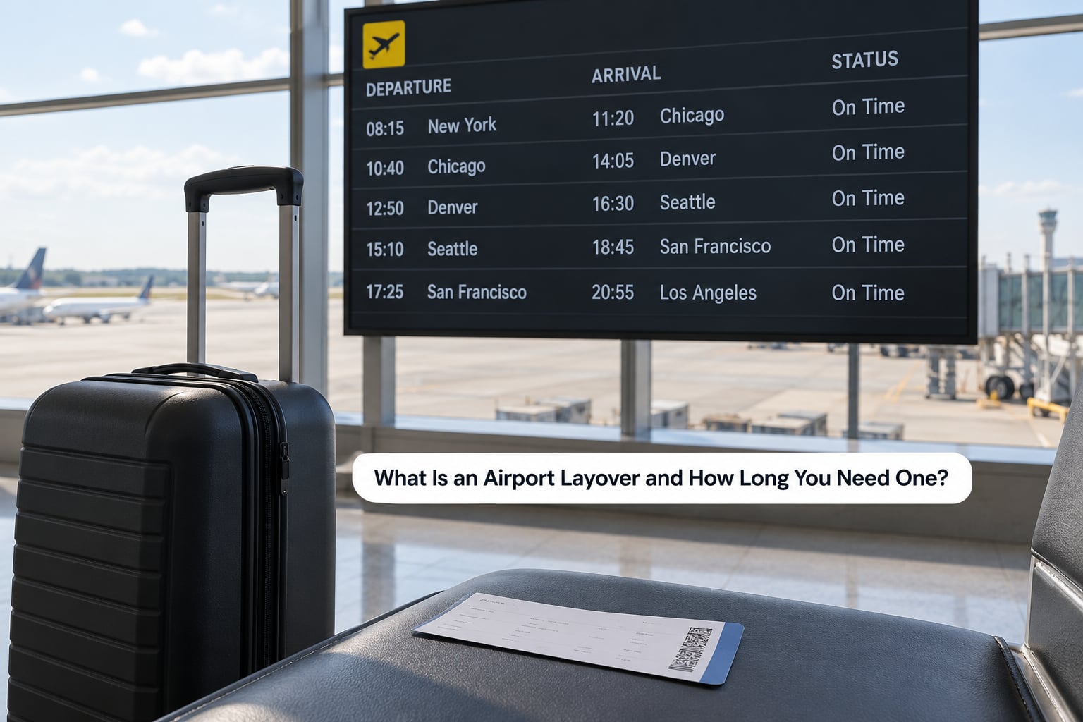 What Is an Airport Layover and How Long You Need One?