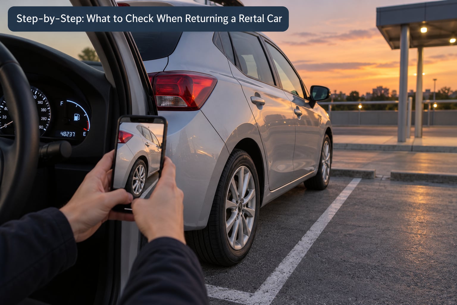 Step-by-Step: What to Check When Returning a Rental Car
