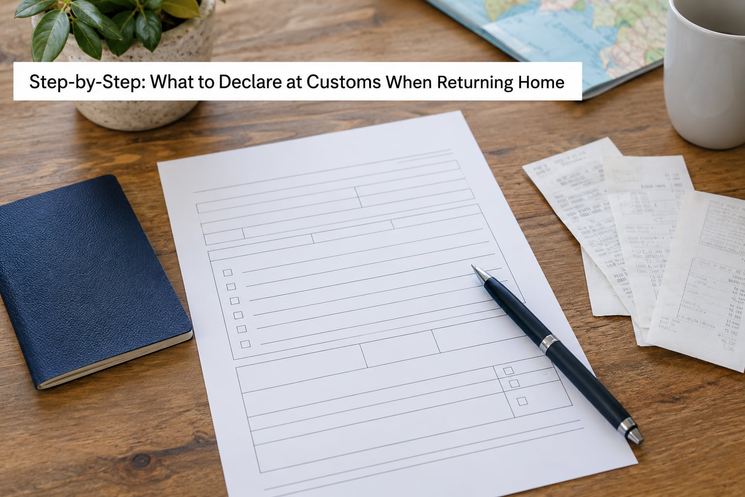 Step-by-Step: What to Declare at Customs When Returning Home