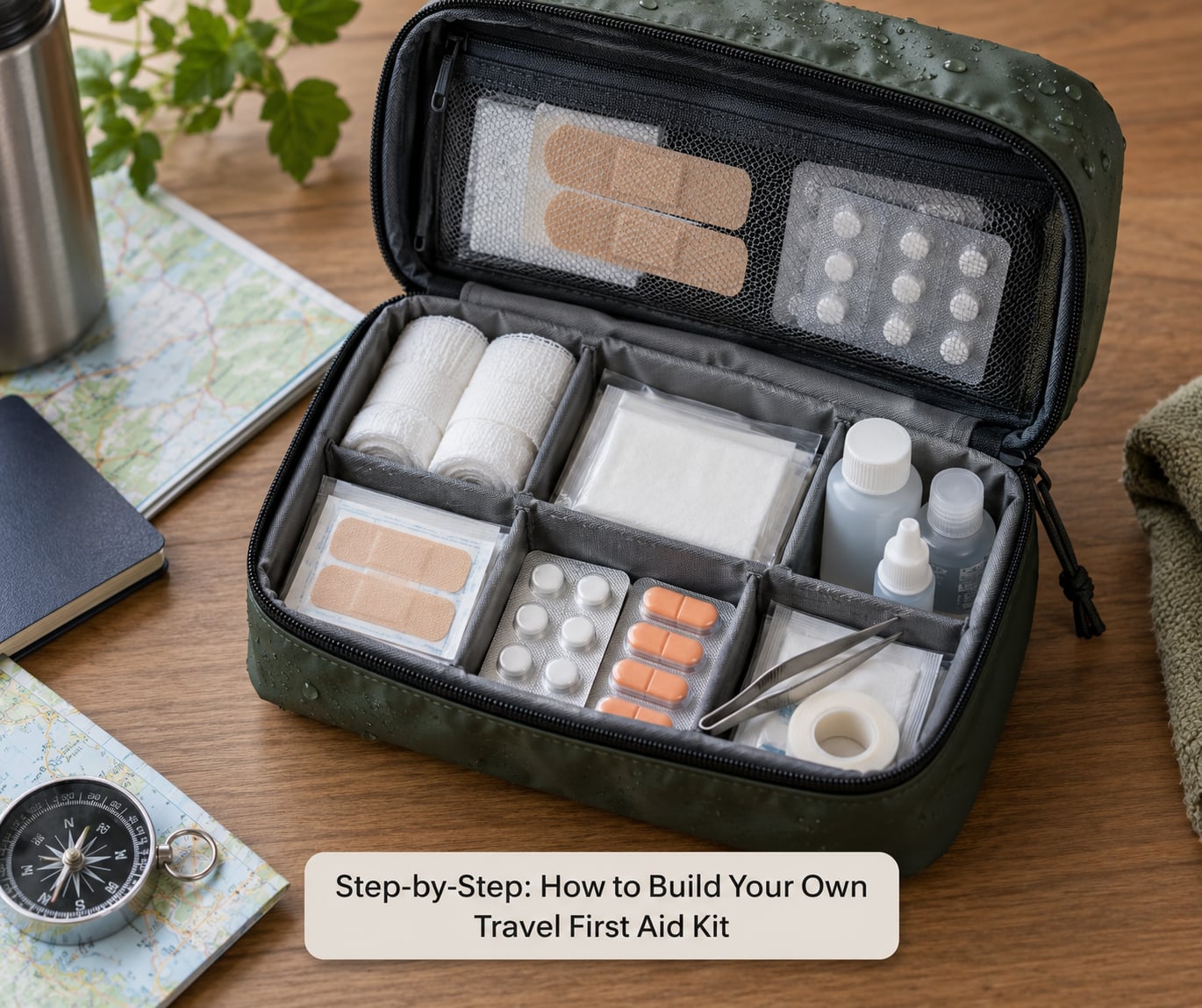 Step-by-Step: How to Build Your Own Travel First Aid Kit